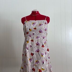 Lush Multicolor Floral Midi Dress